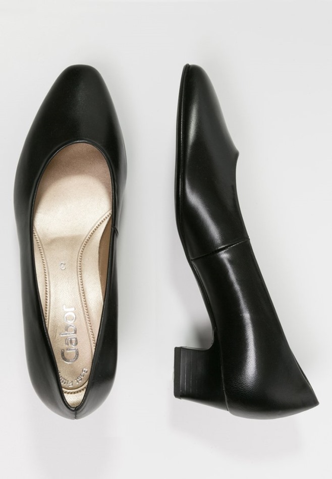 Femmes Noires Gabor | Talons Classiques Exclusifs